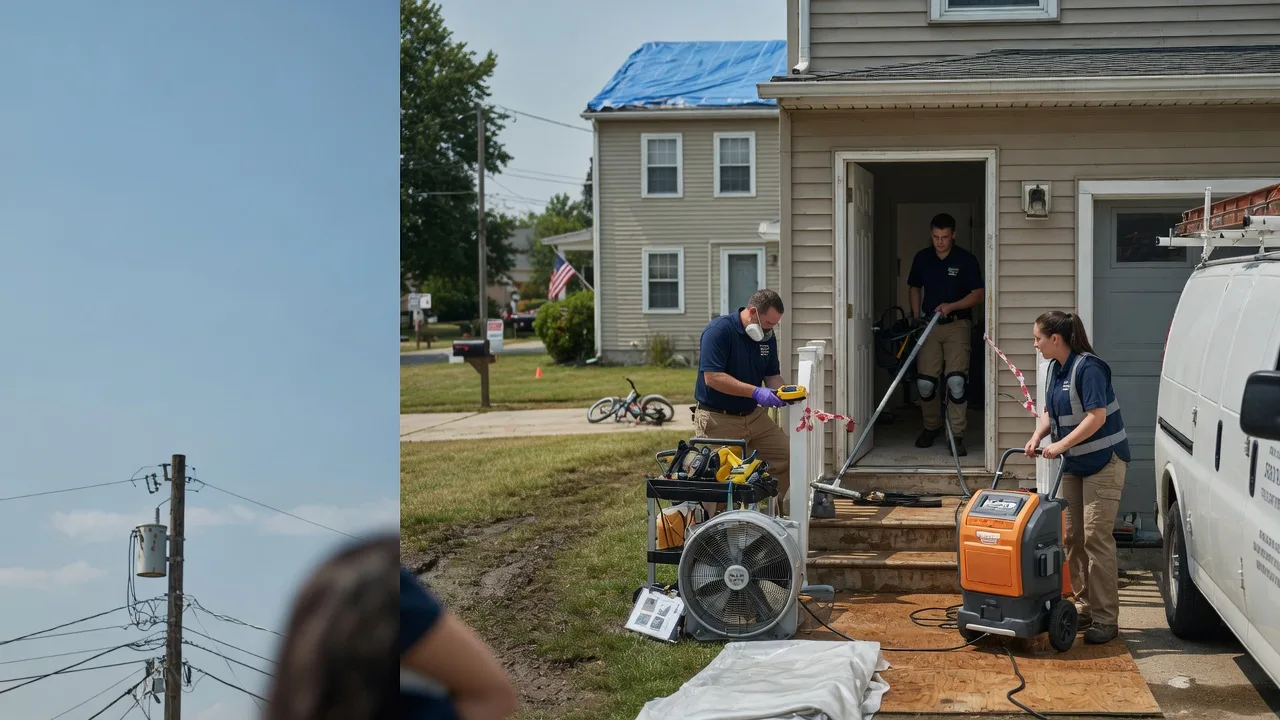 Water Damage Repair in Paige, TX near me